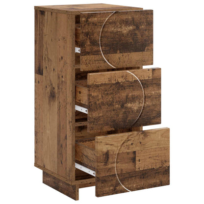vidaXL Sideboard Old Wood 33.5 x 34.5 x 75 cm Engineered Wood 3