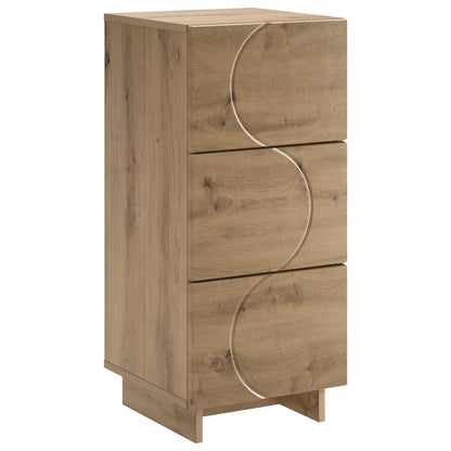 vidaXL Sideboard Artisan Oak 33.5 x 34.5 x 75 cm Engineered Wood 2
