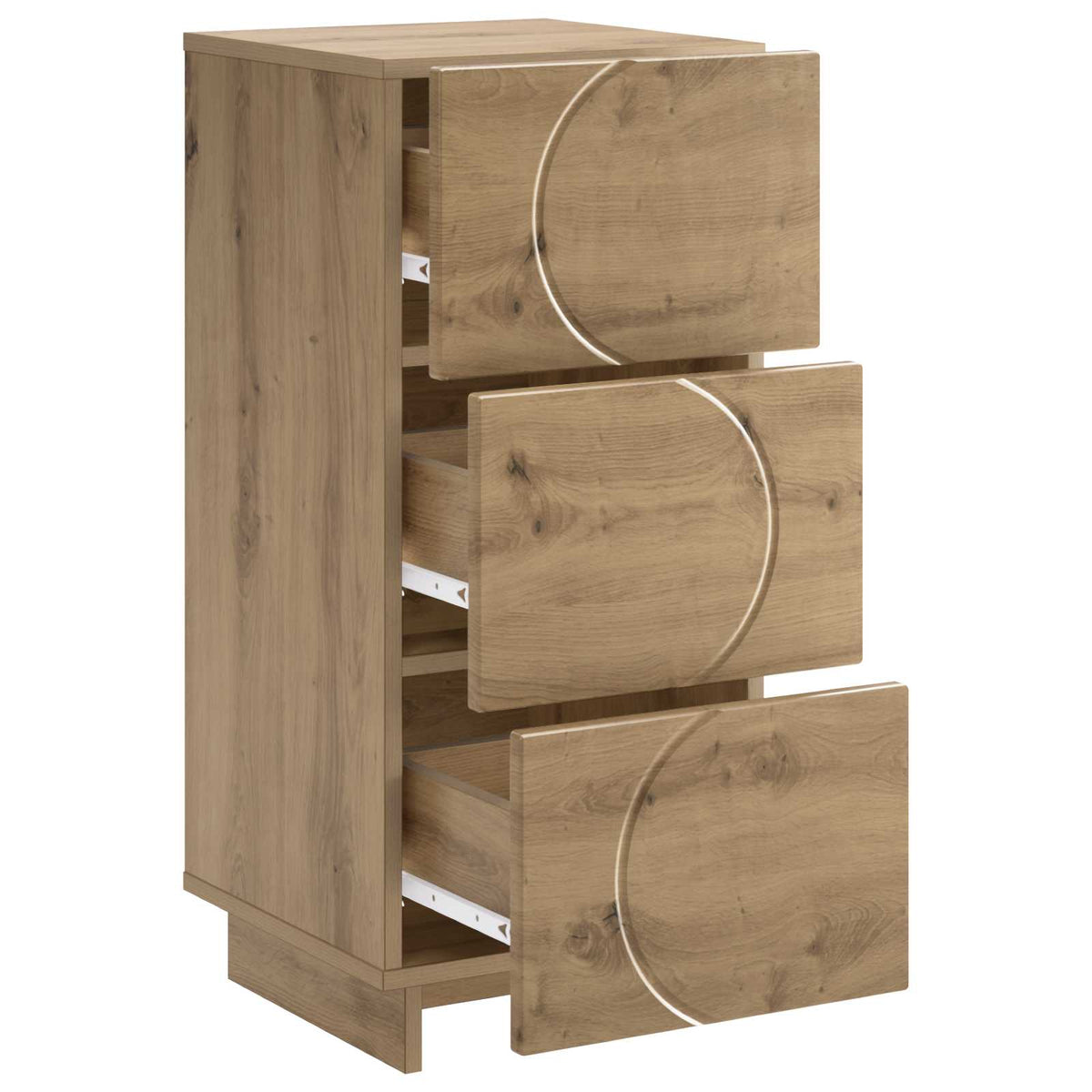 vidaXL Sideboard Artisan Oak 33.5 x 34.5 x 75 cm Engineered Wood 3