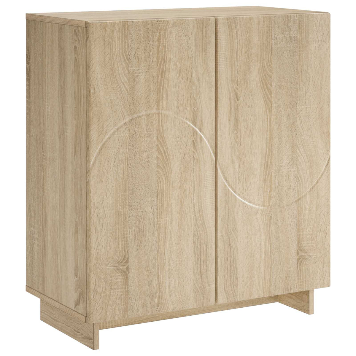 Sideboard 67 x 34.5 x 75 cm Engineered Wood Sonoma oak