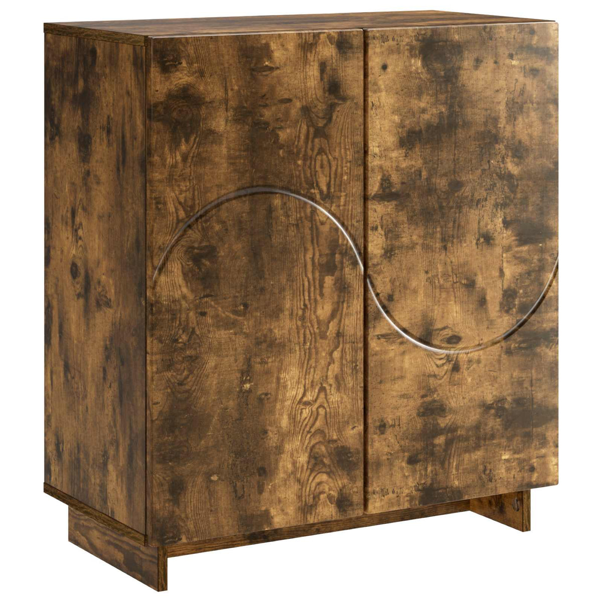 Sideboard 67 x 34.5 x 75 cm Engineered Wood Smoked oak