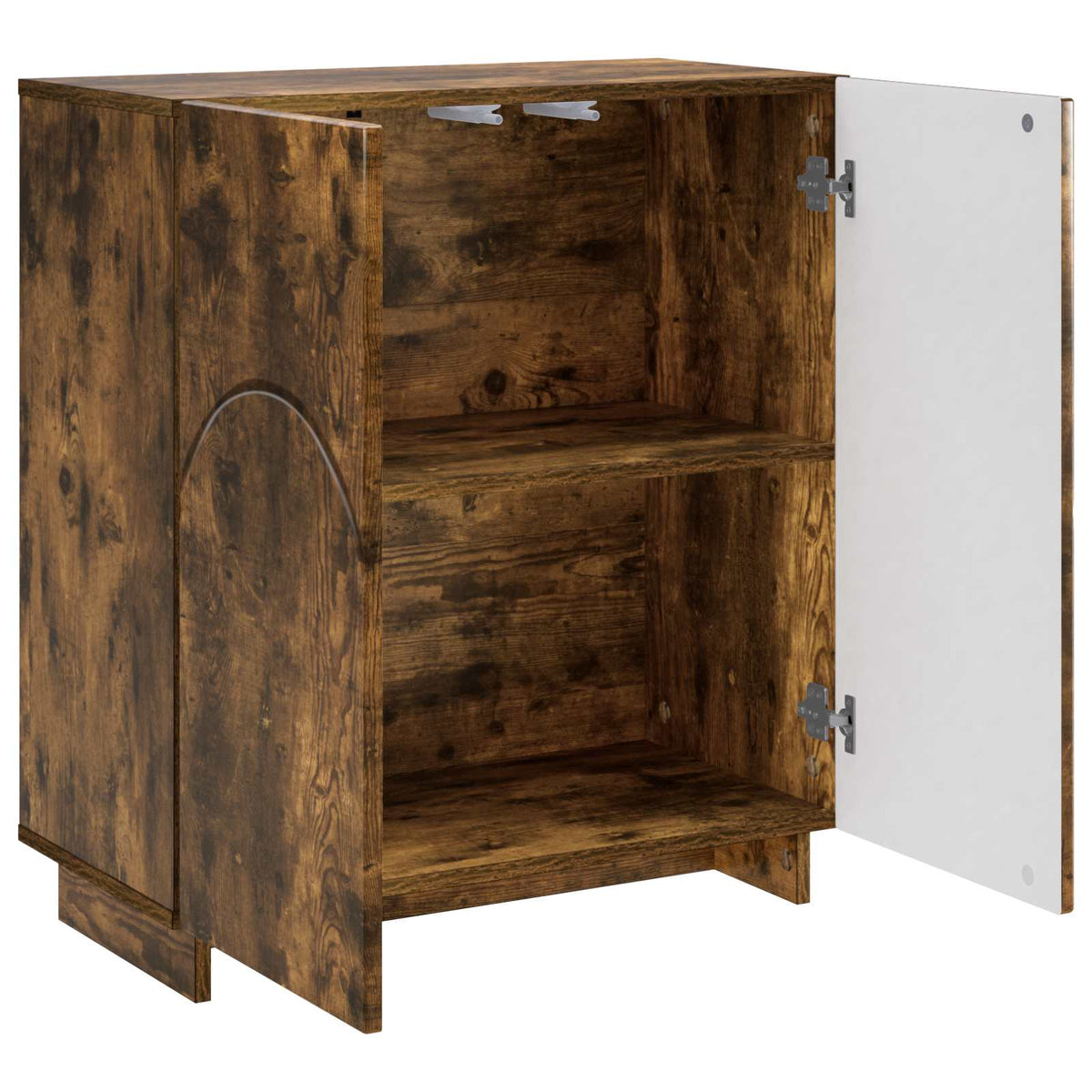 Sideboard 67 x 34.5 x 75 cm Engineered Wood Smoked oak