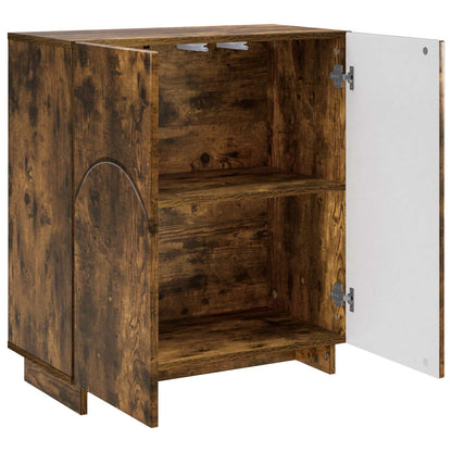 Sideboard 67 x 34.5 x 75 cm Engineered Wood Smoked oak