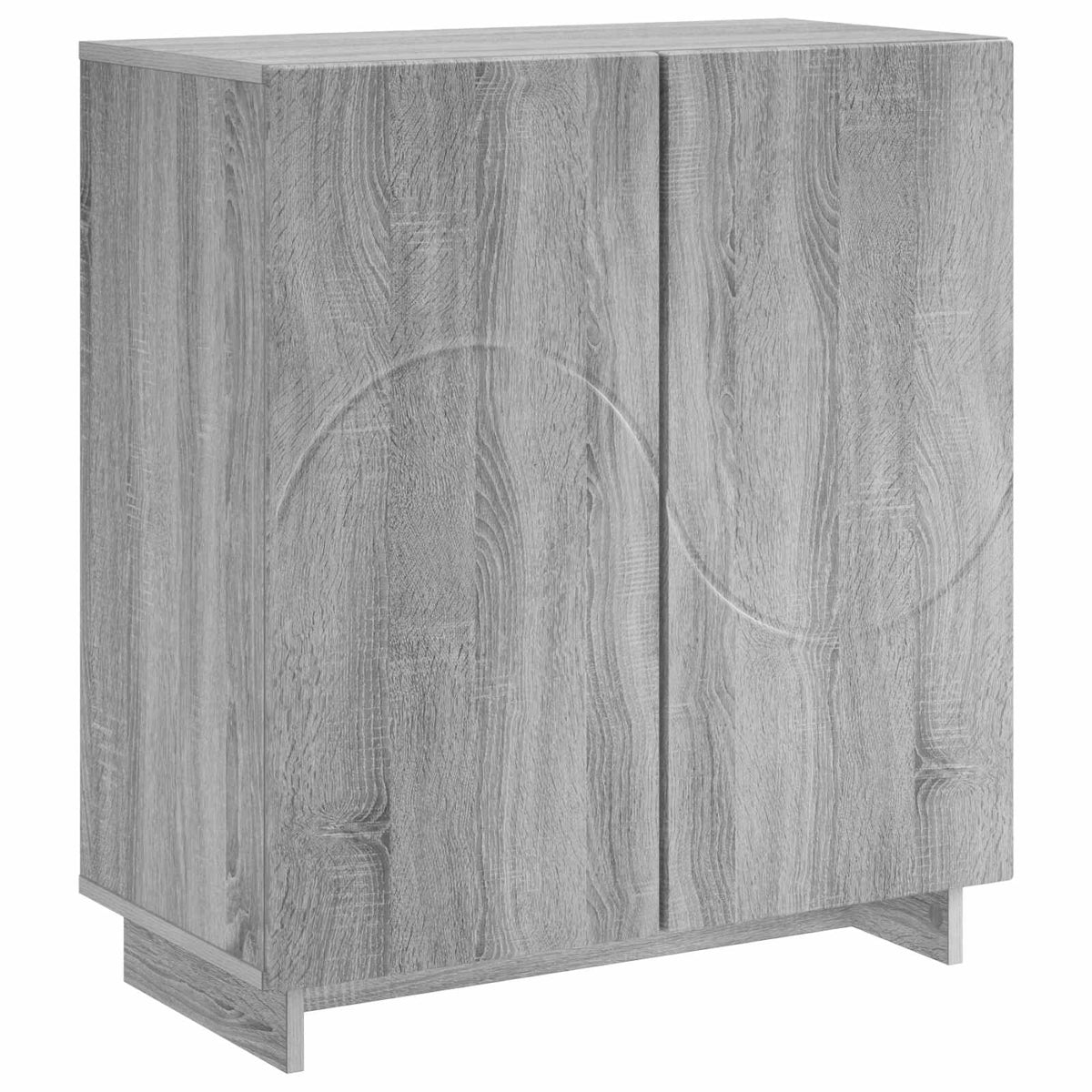 Sideboard 67 x 34.5 x 75 cm Engineered Wood Grey sonoma
