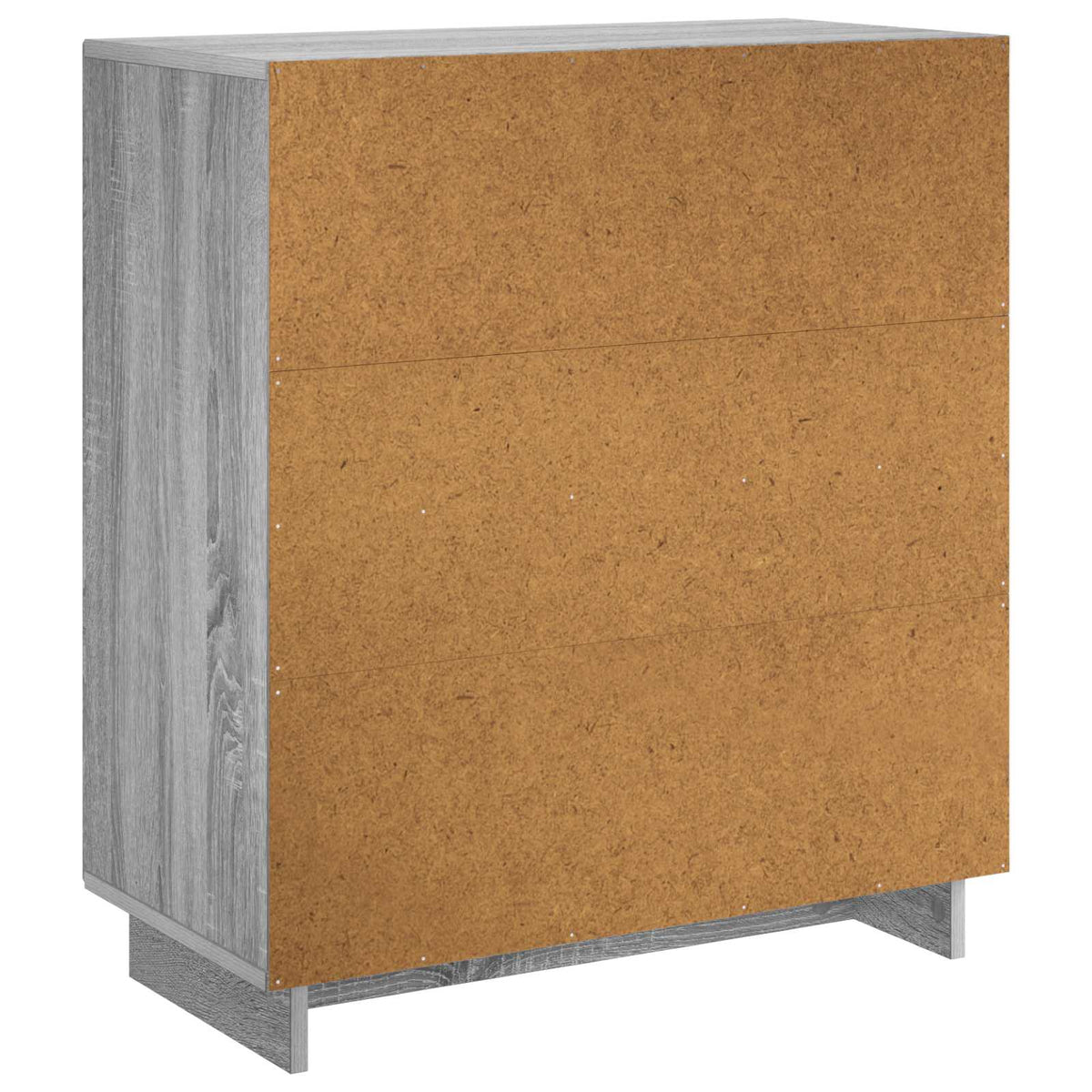 vidaXL Sideboard Grey Sonoma 67 x 34.5 x 75 cm Engineered Wood 6