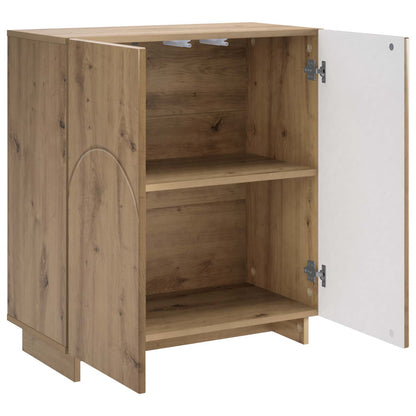 vidaXL Sideboard Artisan Oak 67 x 34.5 x 75 cm Engineered Wood 3