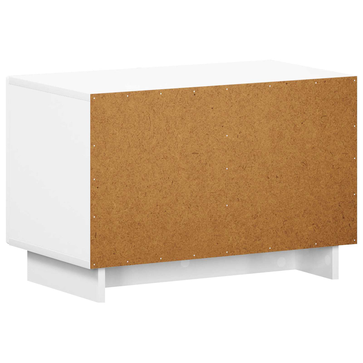 vidaXL TV Stand 60 x 34.5 x 40 cm High Gloss White Engineered Wood 6