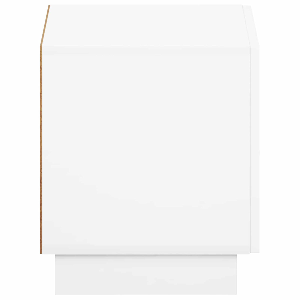 vidaXL TV Stand 60 x 34.5 x 40 cm High Gloss White Engineered Wood 5