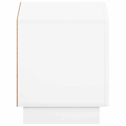 vidaXL TV Stand 60 x 34.5 x 40 cm High Gloss White Engineered Wood 5