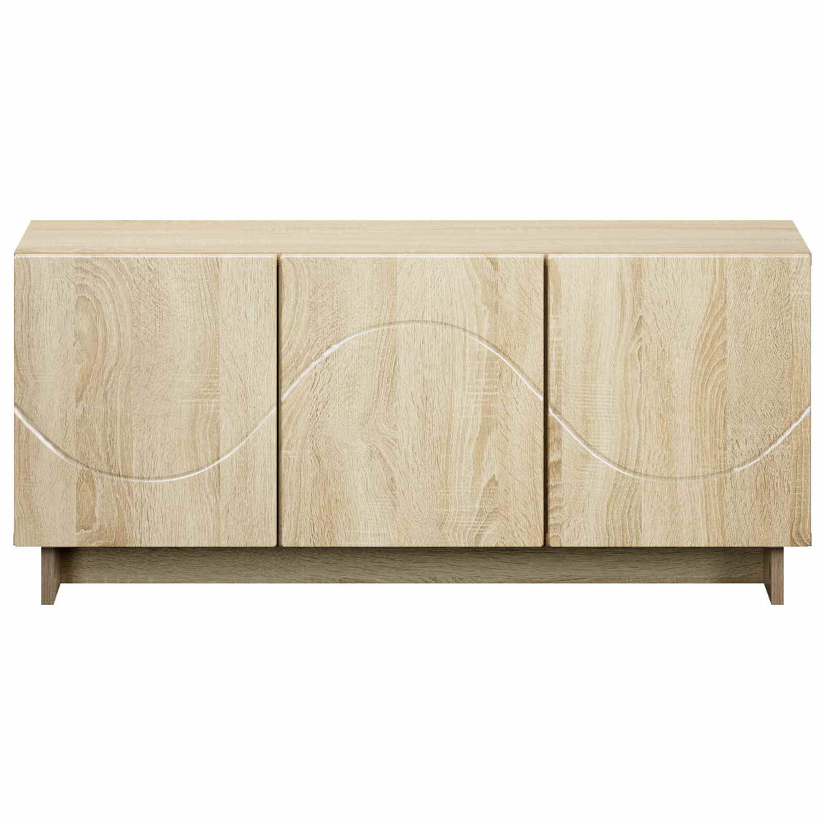 vidaXL TV Stand 90 x 34.5 x 40 cm Sonoma Oak Engineered Wood 4
