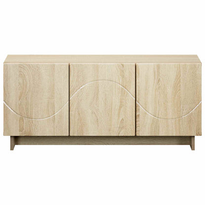 vidaXL TV Stand 90 x 34.5 x 40 cm Sonoma Oak Engineered Wood 4