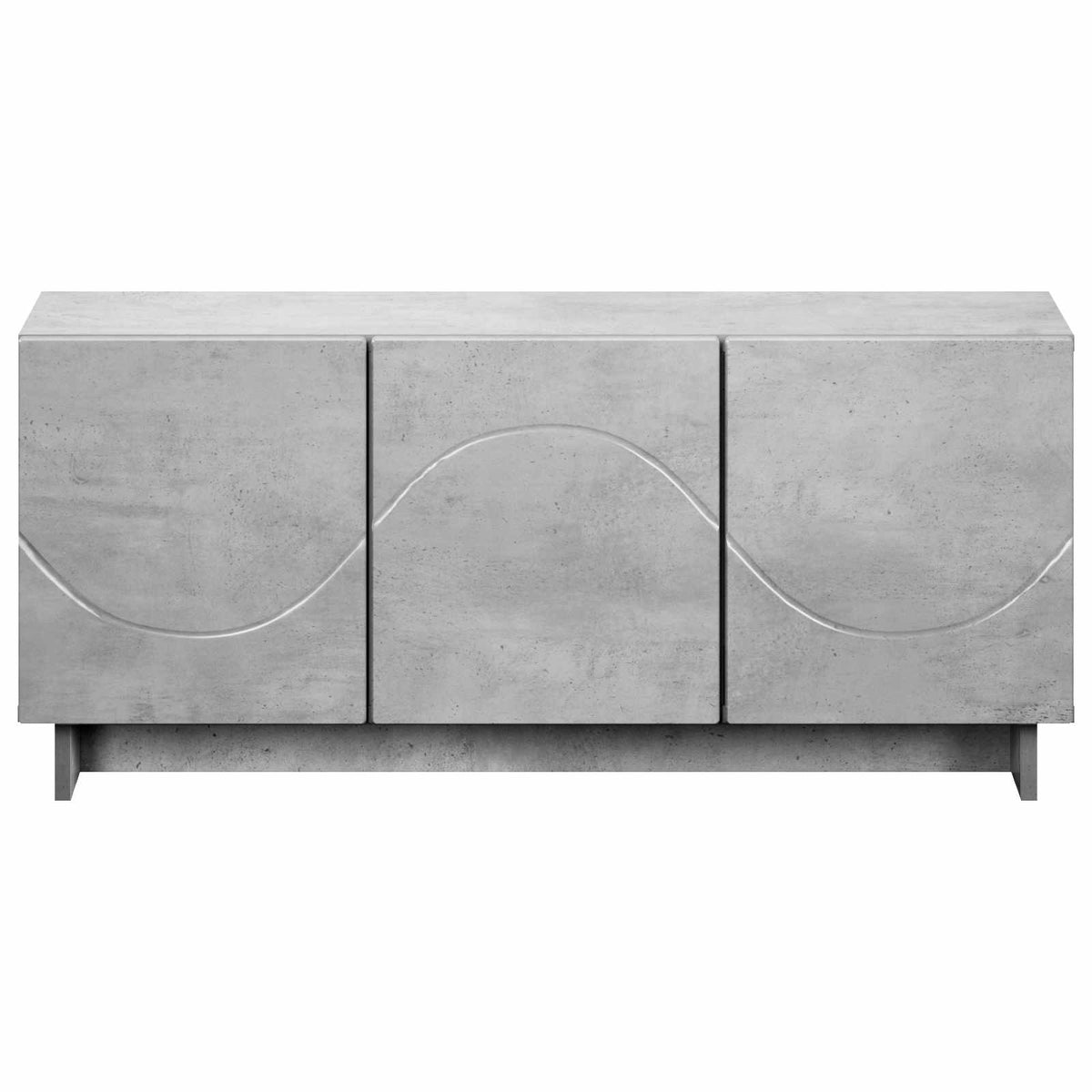 vidaXL TV Stand 90 x 34.5 x 40 cm Concrete Grey Engineered Wood 4