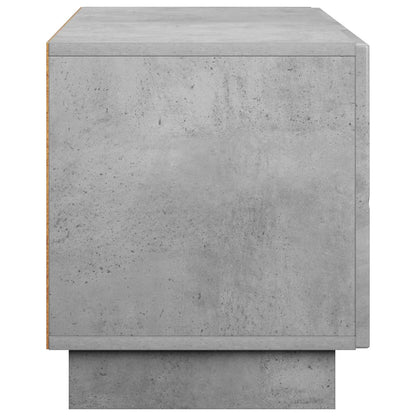 vidaXL TV Stand 90 x 34.5 x 40 cm Concrete Grey Engineered Wood 5