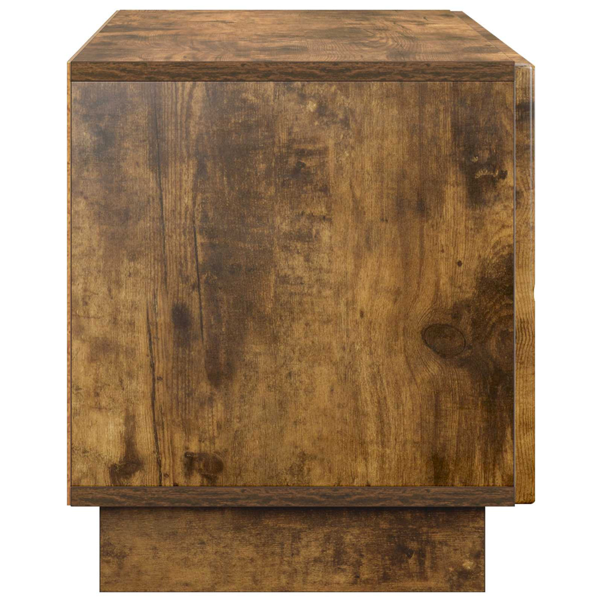 vidaXL TV Stand 90 x 34.5 x 40 cm Smoked Oak Engineered Wood 5