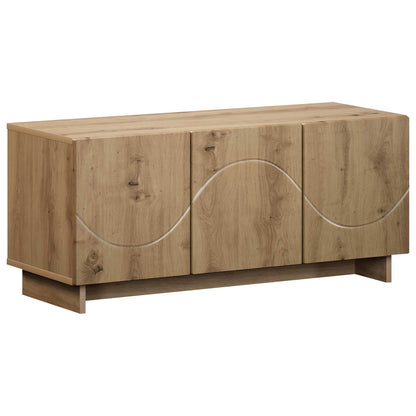 vidaXL TV Stand 90 x 34.5 x 40 cm Artisan Oak Engineered Wood 2