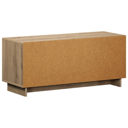 vidaXL TV Stand 90 x 34.5 x 40 cm Artisan Oak Engineered Wood 6