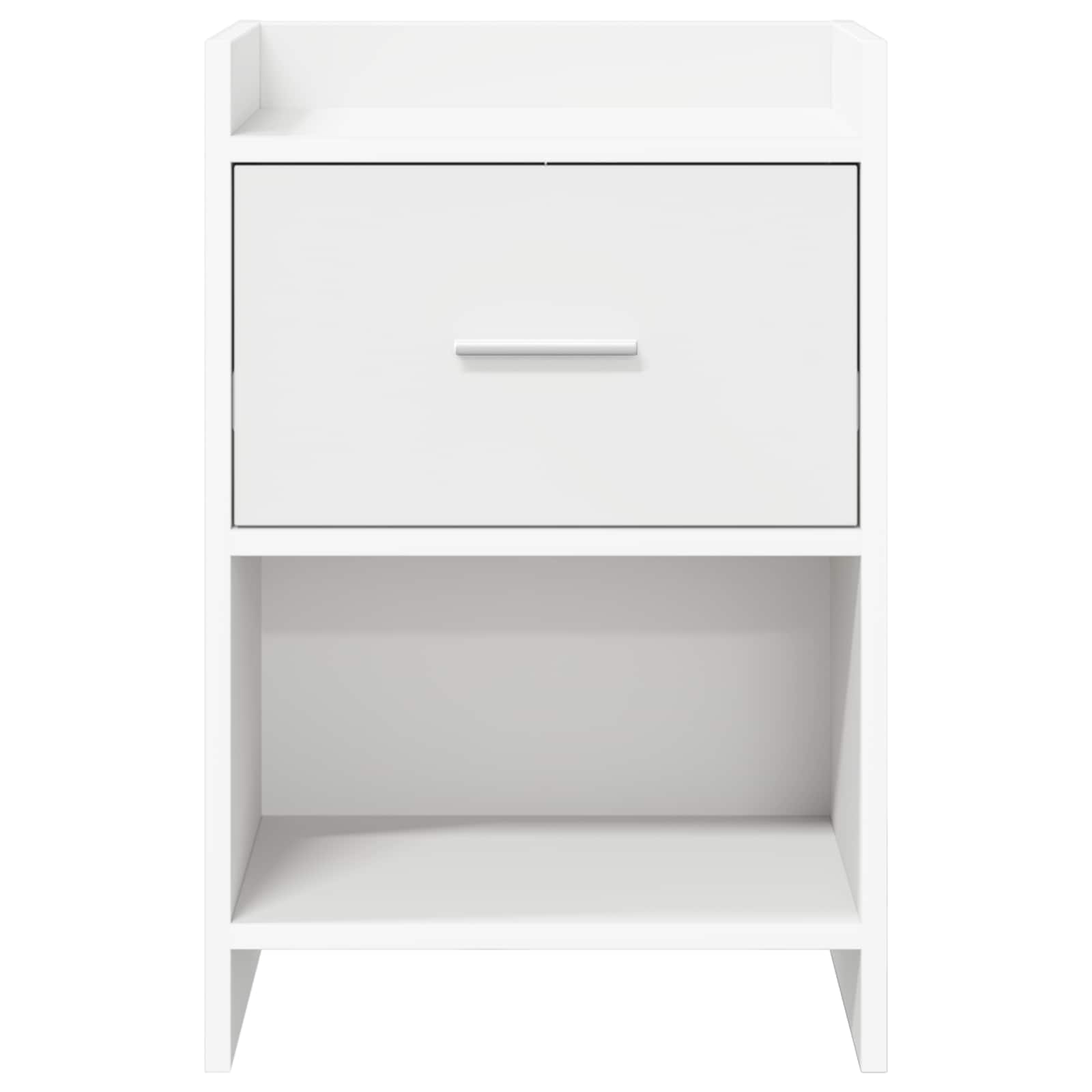 vidaXL Bedside Tables 2 pcs White 40 x 30 x 60 cm Engineered Wood 4