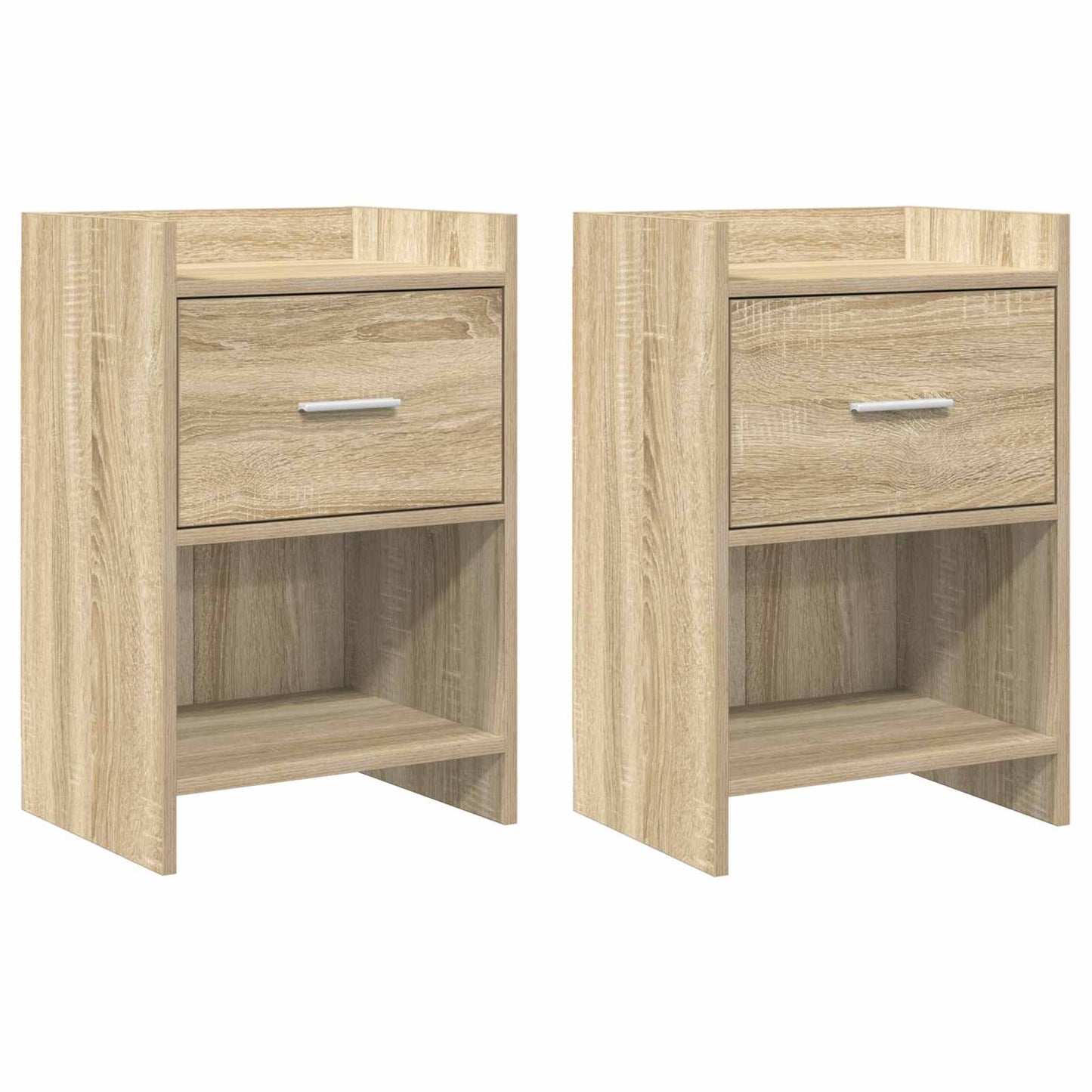 vidaXL Bedside Tables 2 pcs Sonoma Oak 40 x 30 x 60 cm Engineered Wood 1