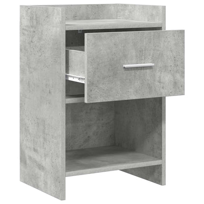 vidaXL Bedside Tables 2 pcs Concrete Grey 40 x 30 x 60 cm 3
