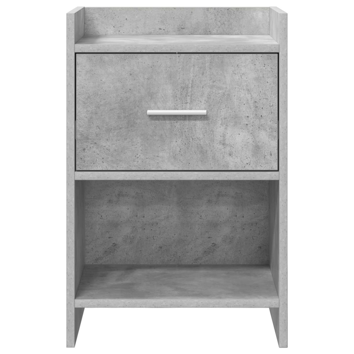 vidaXL Bedside Tables 2 pcs Concrete Grey 40 x 30 x 60 cm 4