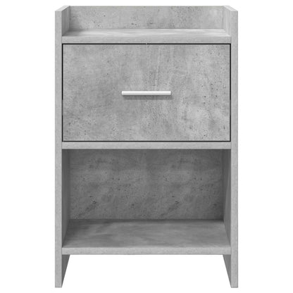 vidaXL Bedside Tables 2 pcs Concrete Grey 40 x 30 x 60 cm 4