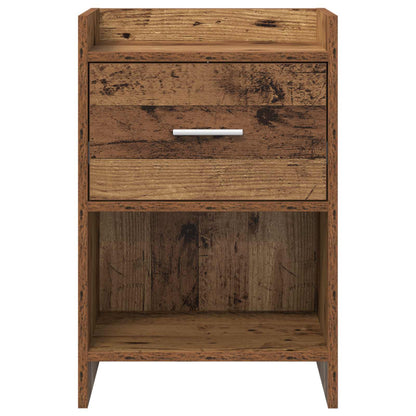 vidaXL Bedside Tables 2 pcs Old Wood 40 x 30 x 60 cm Engineered Wood 4
