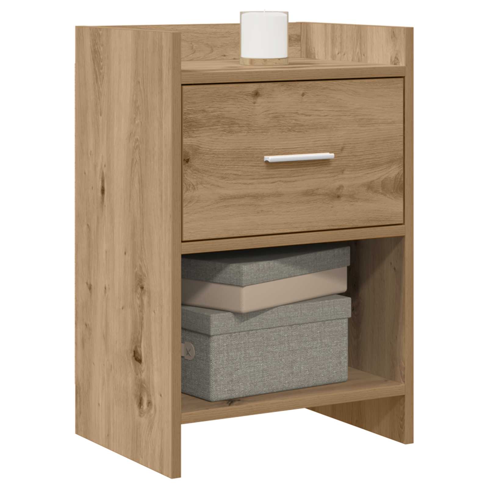 vidaXL Bedside Tables 2 pcs Artisan Oak 40 x 30 x 60 cm 2