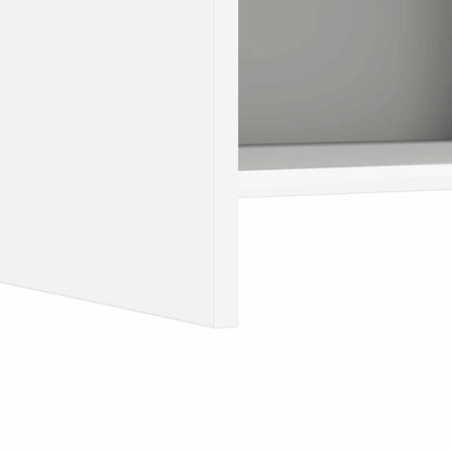 vidaXL Bedside Tables 2 pcs White 40 x 30 x 60 cm Engineered Wood 4