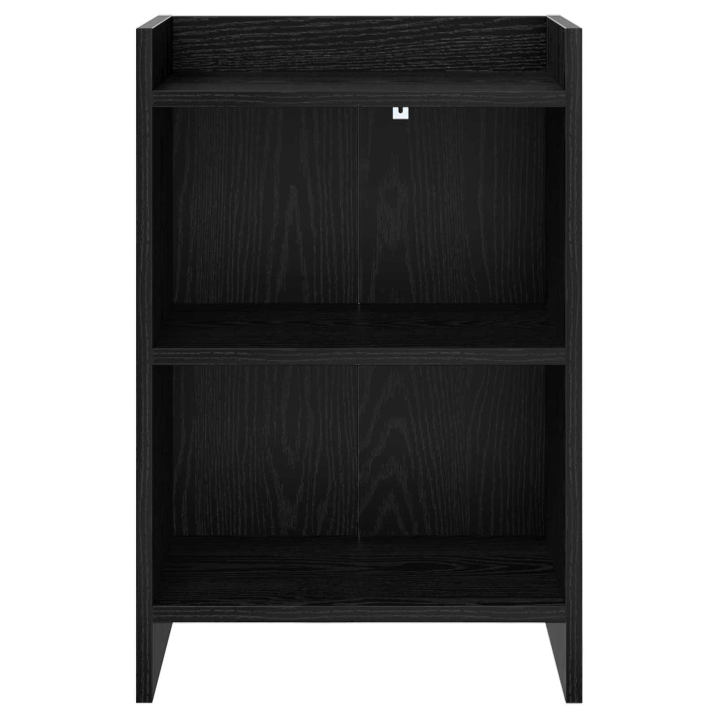 vidaXL Bedside Tables 2 pcs Black Oak 40 x 30 x 60 cm Engineered Wood 3