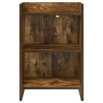 vidaXL Bedside Tables 2 pcs Smoked Oak 40 x 30 x 60 cm Engineered Wood 3