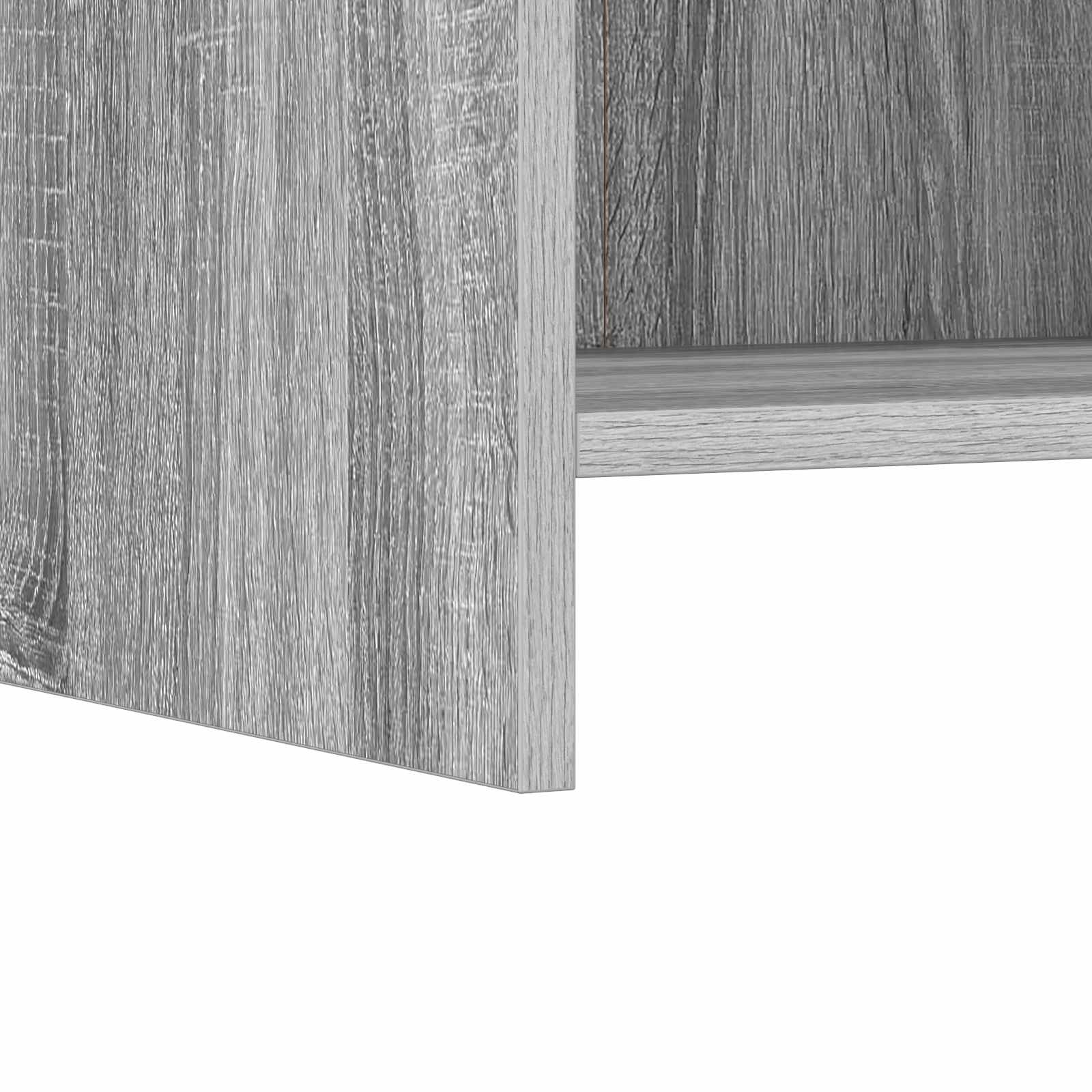 vidaXL Bedside Tables 2 pcs Grey Sonoma 40 x 30 x 60 cm 4