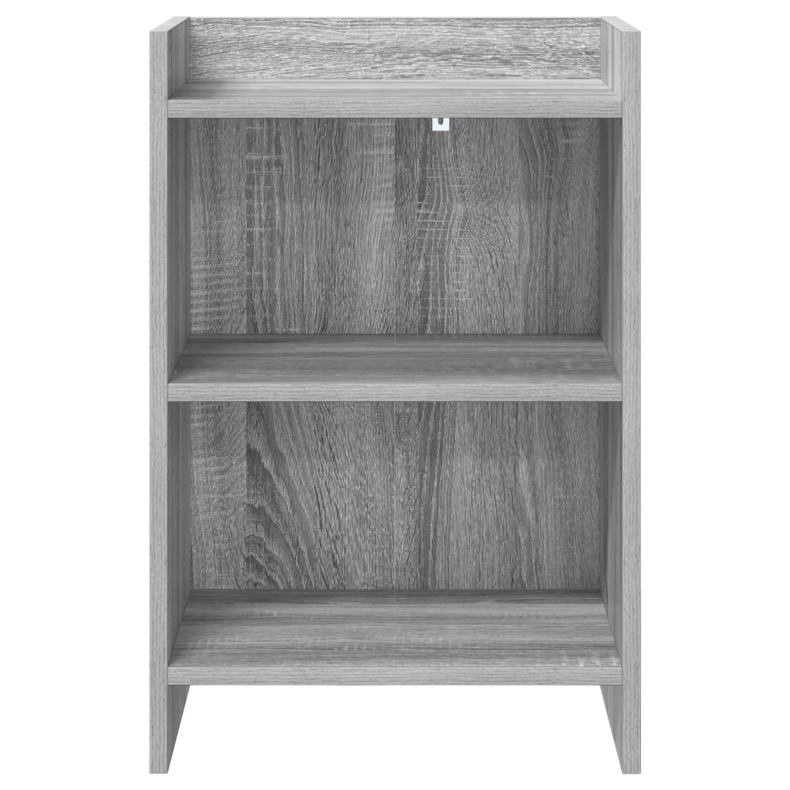 vidaXL Bedside Tables 2 pcs Grey Sonoma 40 x 30 x 60 cm 3