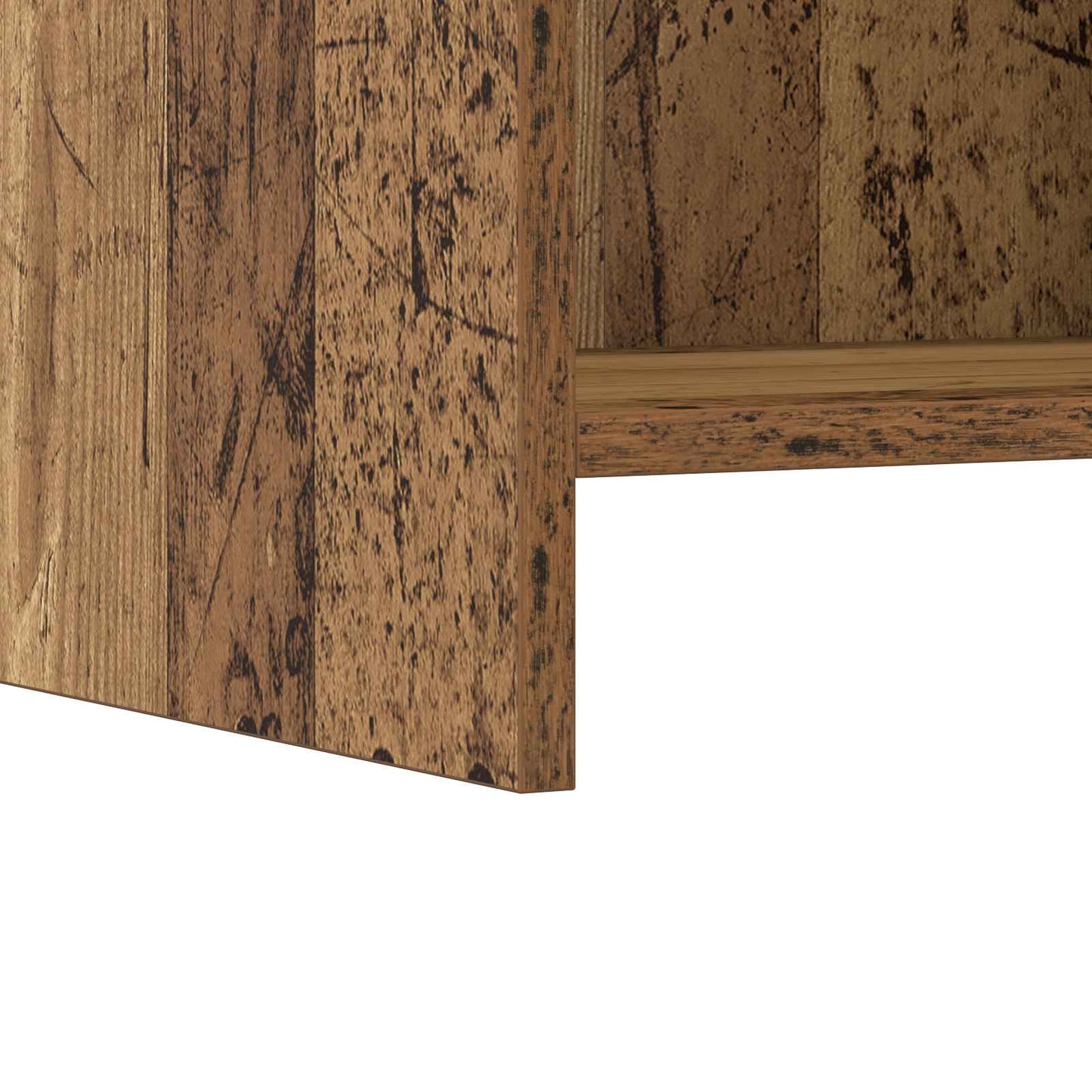 vidaXL Bedside Tables 2 pcs Old Wood 40 x 30 x 60 cm Engineered Wood 4