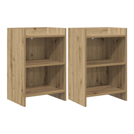 Bedside Tables 40 x 30 x 60 cm Engineered Wood Artisan oak