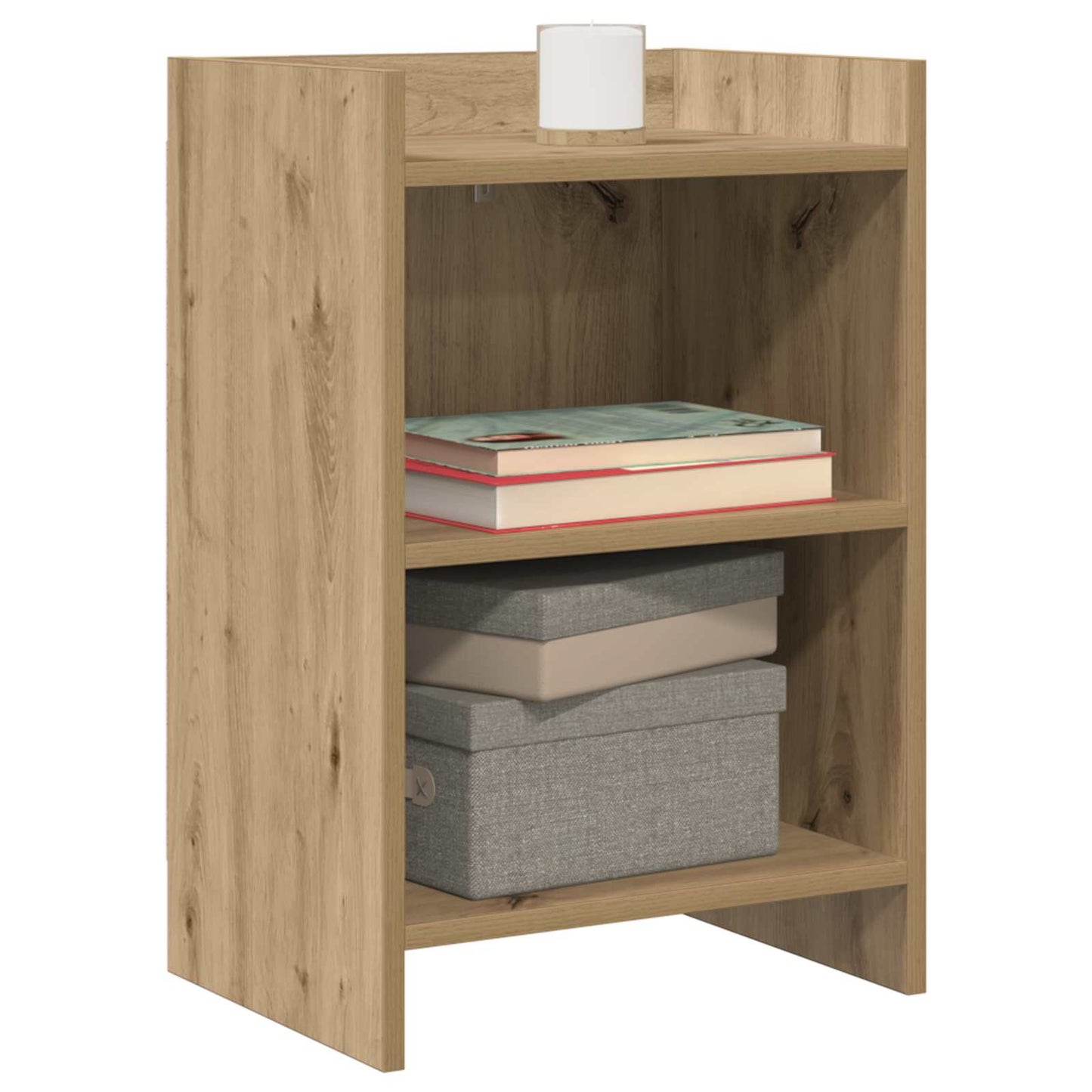 vidaXL Bedside Tables 2 pcs Artisan Oak 40 x 30 x 60 cm 2