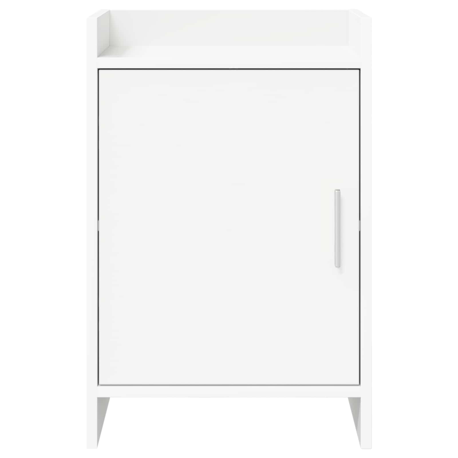 vidaXL Bedside Tables 2 pcs White 40 x 30 x 60 cm Engineered Wood 4