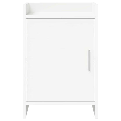 vidaXL Bedside Tables 2 pcs White 40 x 30 x 60 cm Engineered Wood 4