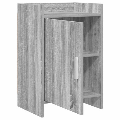 vidaXL Bedside Tables 2 pcs Grey Sonoma 40 x 30 x 60 cm 3
