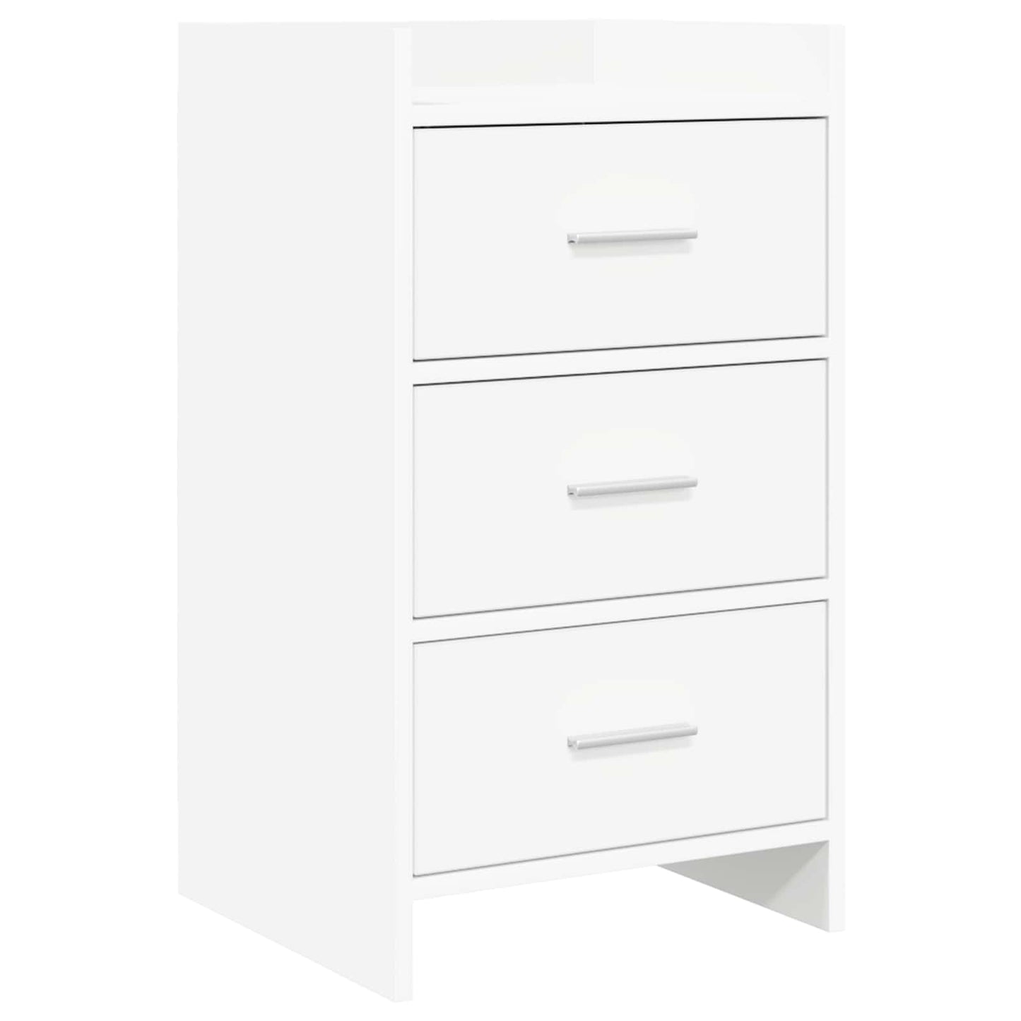 vidaXL Bedside Tables White 40 x 36 x 70 cm Engineered Wood 1