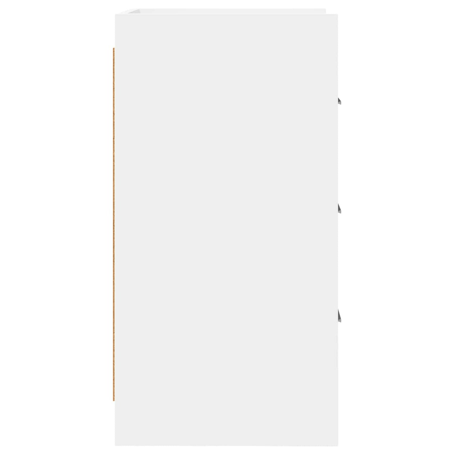 vidaXL Bedside Tables White 40 x 36 x 70 cm Engineered Wood 5