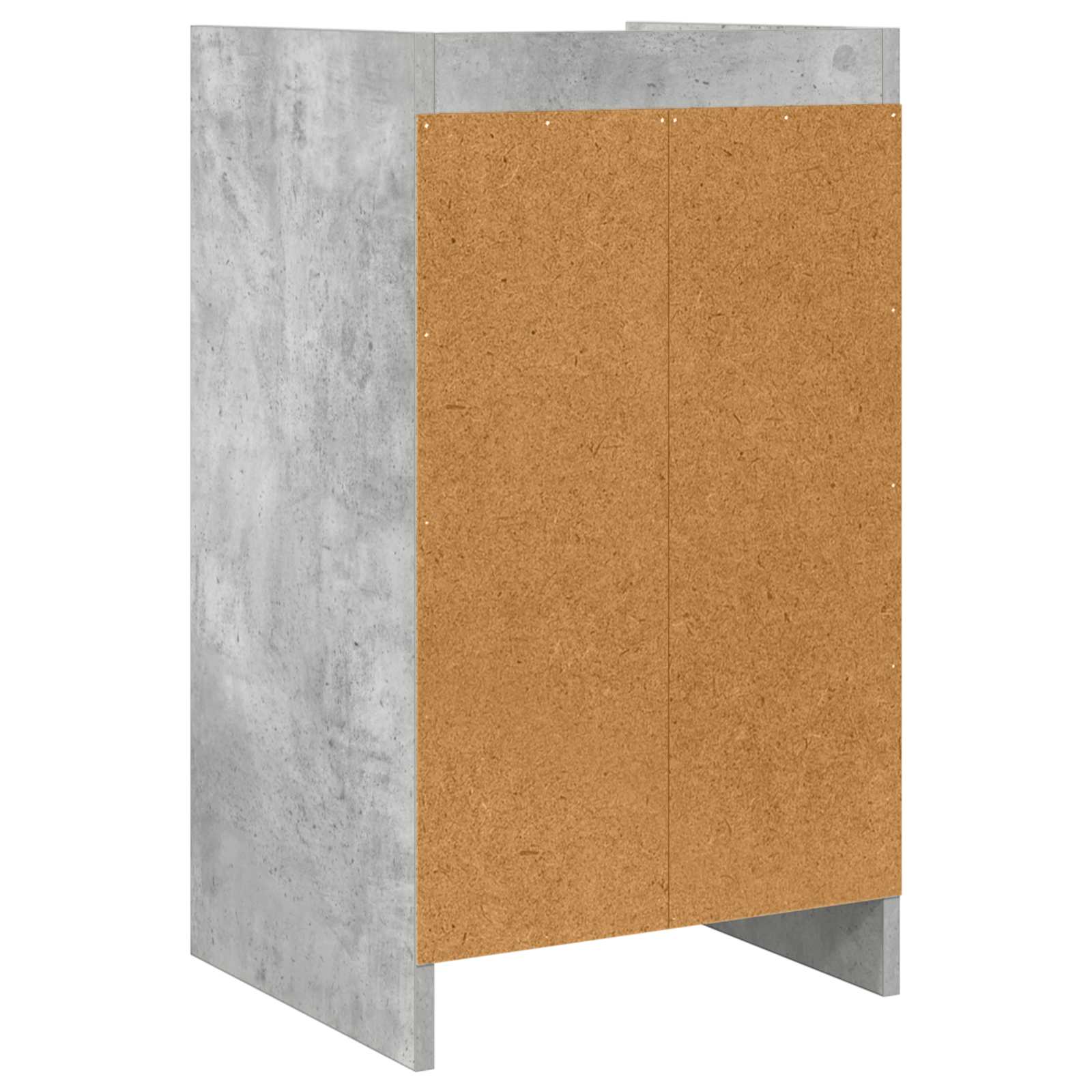 vidaXL Bedside Tables Concrete Grey 40 x 36 x 70 cm Engineered Wood 6