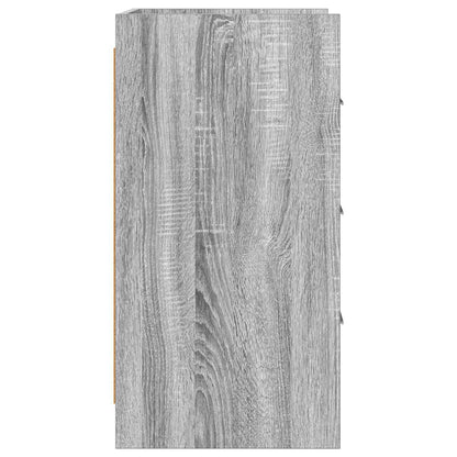 vidaXL Bedside Tables Grey Sonoma 40 x 36 x 70 cm Engineered Wood 5