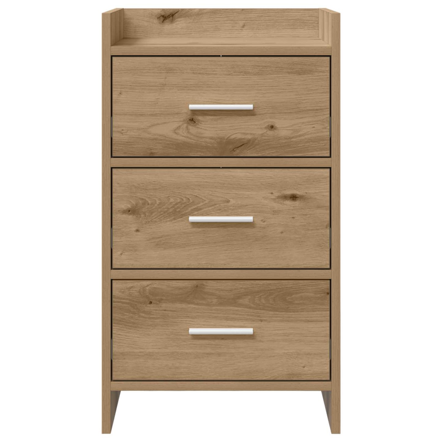 vidaXL Bedside Tables Artisan Oak 40 x 36 x 70 cm Engineered Wood 4