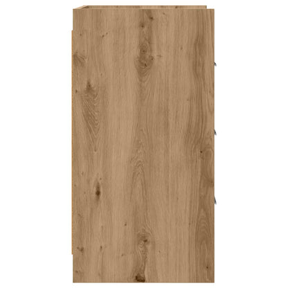 vidaXL Bedside Tables Artisan Oak 40 x 36 x 70 cm Engineered Wood 5