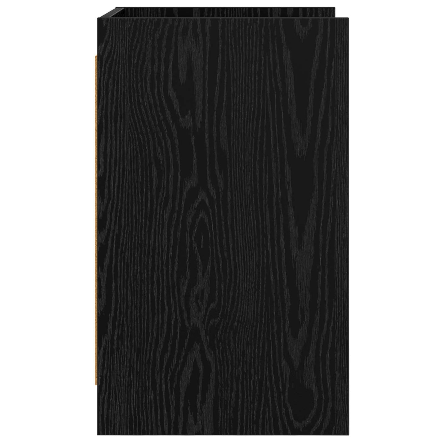 vidaXL Bedside Tables 2 pcs Black Oak 40 x 36 x 60 cm Engineered Wood 5