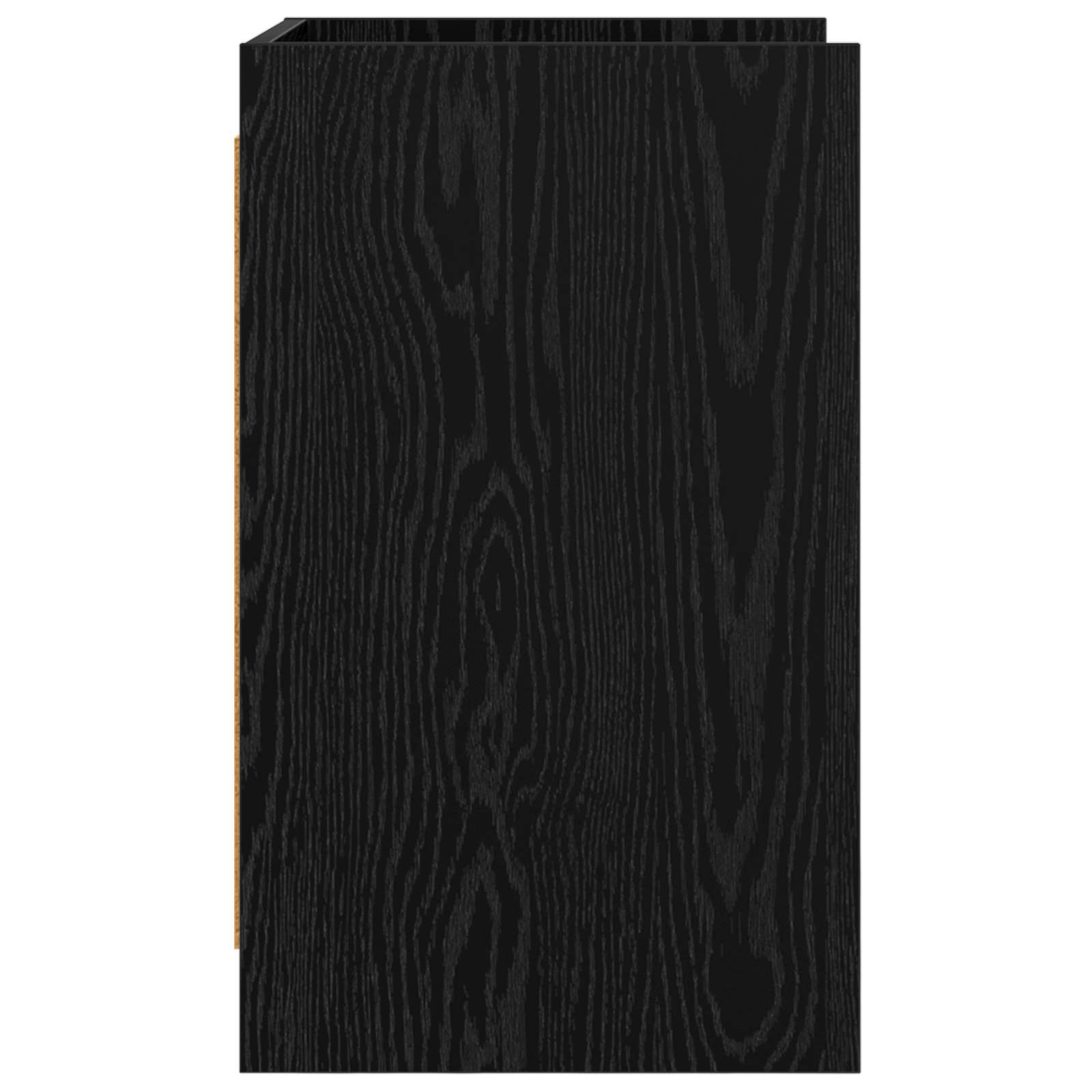 vidaXL Bedside Tables 2 pcs Black Oak 40 x 36 x 60 cm Engineered Wood 5
