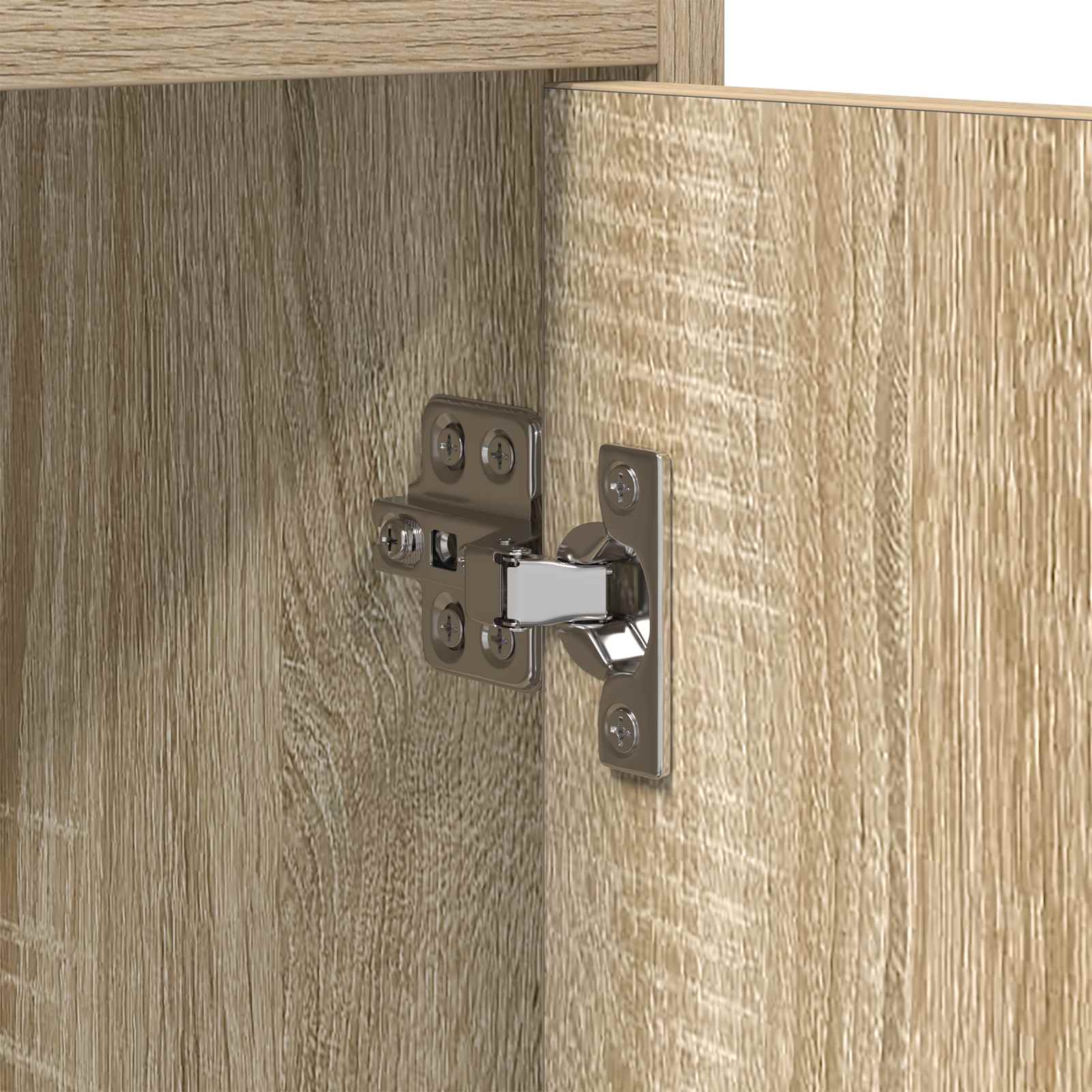 vidaXL Bedside Tables 2 pcs Sonoma Oak 40 x 36 x 60 cm Engineered Wood 6