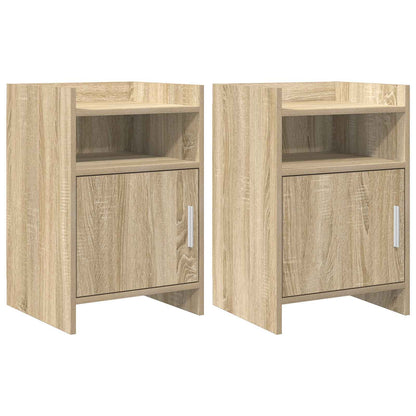 vidaXL Bedside Tables 2 pcs Sonoma Oak 40 x 36 x 60 cm Engineered Wood 1