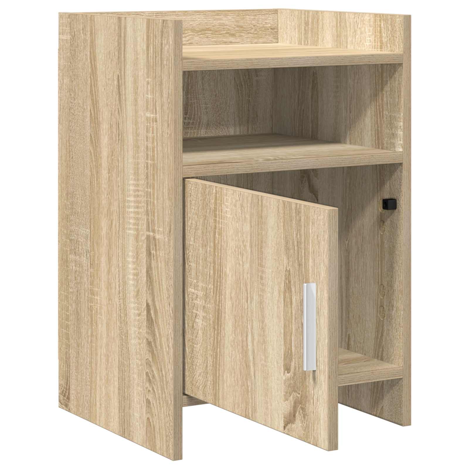 vidaXL Bedside Tables 2 pcs Sonoma Oak 40 x 36 x 60 cm Engineered Wood 3