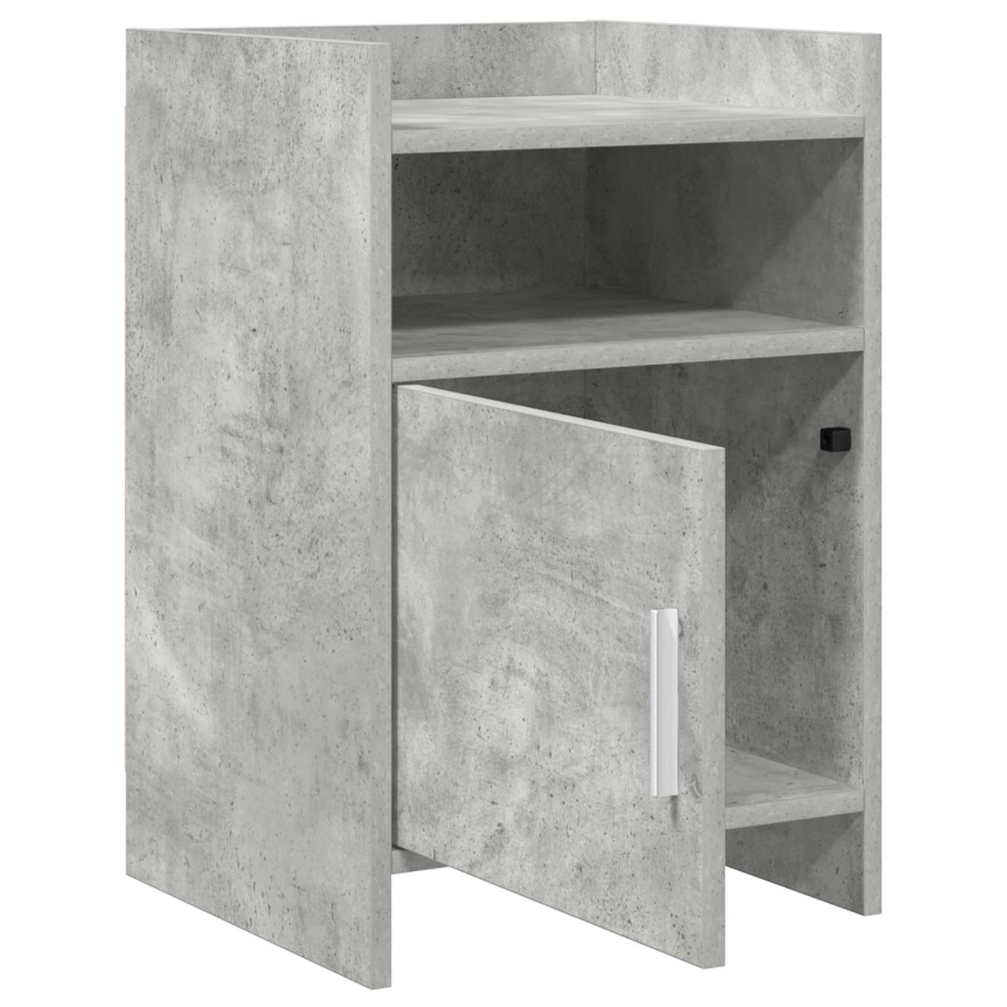 vidaXL Bedside Tables 2 pcs Concrete Grey 40 x 36 x 60 cm 3